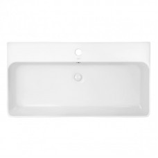 Раковина Qtap Nando 800х415х155 White с донным клапаном QT1211K419W