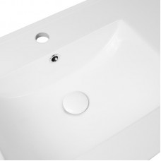 Раковина двойная Qtap Albatross ED 1200х460х180 White с донным клапаном QT01119120EDW