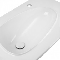 Раковина Qtap Virgo 800х480х167 White с донным клапаном QT1811FL8128BRW