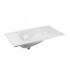 Раковина Qtap Virgo 800х480х167 White с донным клапаном QT1811FL8128BLW