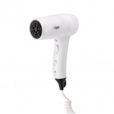 Фен с держателем Qtap Pohodli 1200 Вт QTF1200RNP White (Pobut)