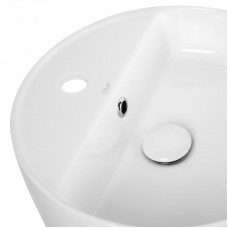 Раковина-чаша Qtap Swan 420х420х145 White с донным клапаном QT1611A051TW