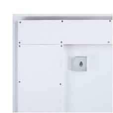 Зеркало Qtap Mideya Modern 1400х700 с LED-подсветкой кнопочный выключатель, QT2078141470140W