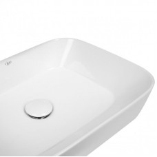 Раковина-чаша Qtap Scorpio 450х390х120 White с донным клапаном QT14112242W