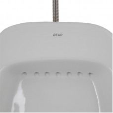 Писсуар подвесной Qtap Crow с краном-дозатором 390х330х660 White QT0588112HW