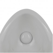 Писсуар подвесной Qtap Crow с краном-дозатором 390х330х660 White QT0588112HW