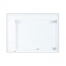 Зеркало Qtap Mideya Modern 600х800 с LED-подсветкой кнопочный выключатель, Reverse QT207814146080W