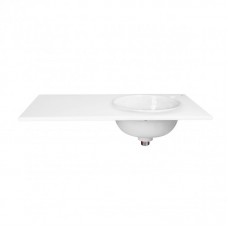 Раковина Qtap Virgo 800х460х300 White с донным клапаном QT1811FL8130ARRW