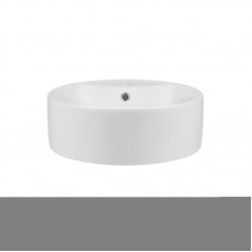 Раковина-чаша Qtap Scorpio 460х460х155 White с донным клапаном QT14117046LW