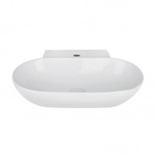 Раковина Qtap Cardinal 565х400х130 White с донным клапаном QT0411K177W