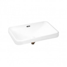 Раковина Qtap Jay 590х400х175 White с донным клапаном QT0711K306W