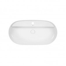 Раковина-чаша Qtap Scorpio 815х410х135 White с донным клапаном QT142203PW