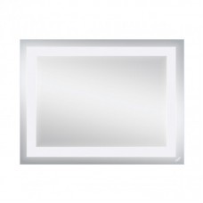 Зеркало Qtap Mideya Quadro 600х800 с LED-подсветкой кнопочный выключатель, Reverse QT207814187080W