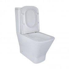 Унитаз-компакт Qtap Cardinal Ultra Quiet безободковый с сиденьем Soft-close QT04222168AUQ3W