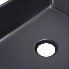 Раковина-чаша Qtap Tern 475х370х140 Matt black QT172074MBMBN