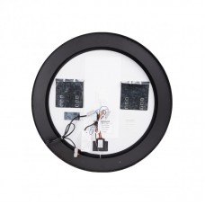 Зеркало Qtap Robin R600 Black с LED-подсветкой и антизапотеванием QT13786501B