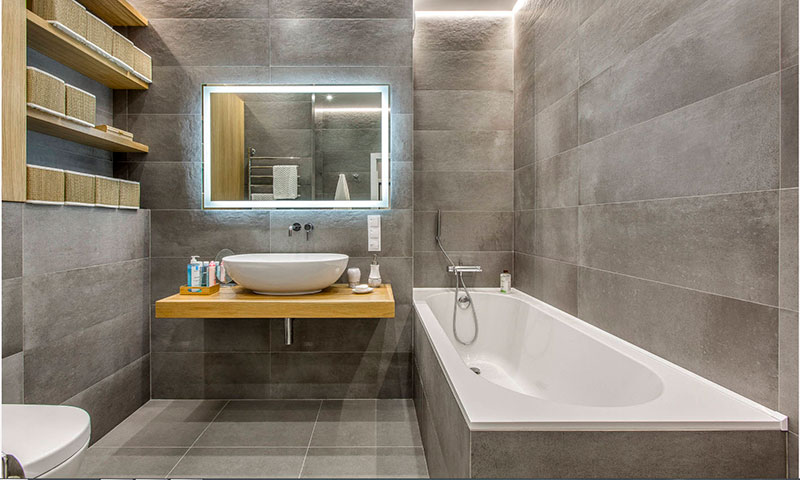 Какой размер плитки выбрать для дизайна ванной комнаты?